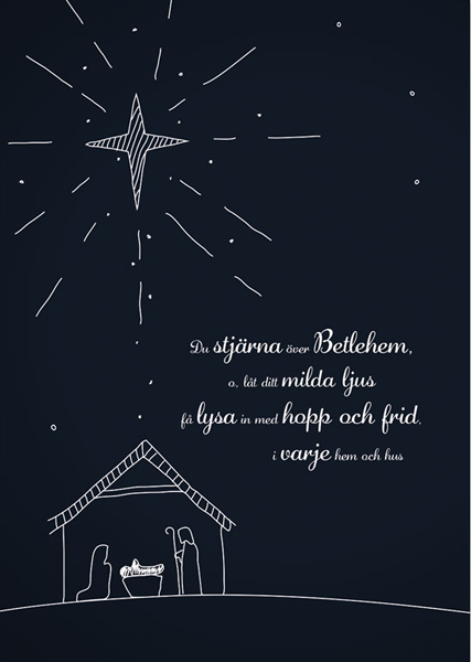 Product Image for Julkort - dubbelt med kuvert - bo5015