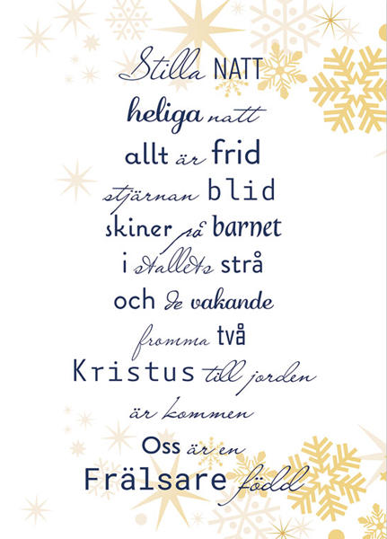 Product Image for Julkort - dubbelt med kuvert - bo5014