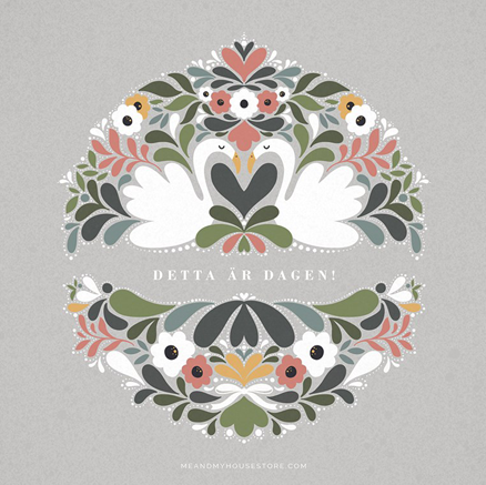 Product Image for Kort - detta är dagen! - stort kvadratiskt