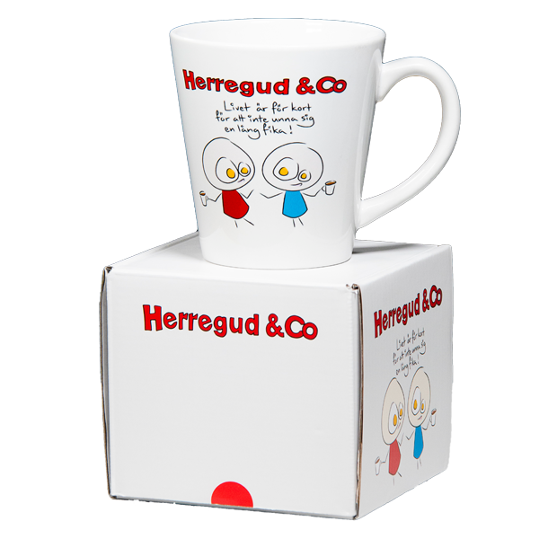 Product Image for Mugg - herreGud & co - lång fika
