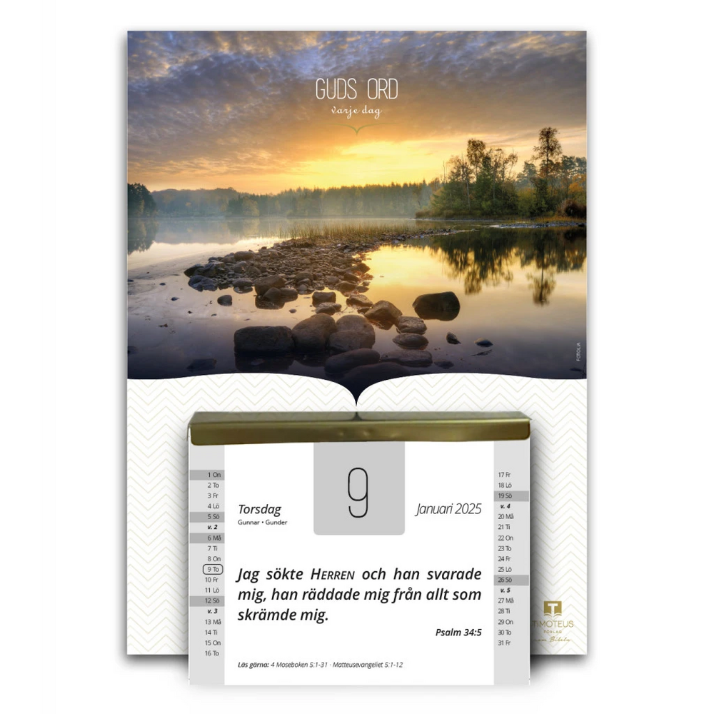 Product Image for Guds ord varje dag - 2026 - almanacka