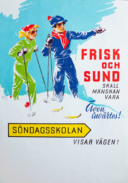 Product Image for Retroposter - söndagsskola