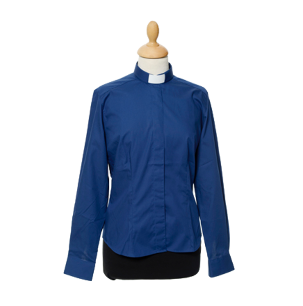 Product Image for Prästskjorta - dam,  mörkblå(34)