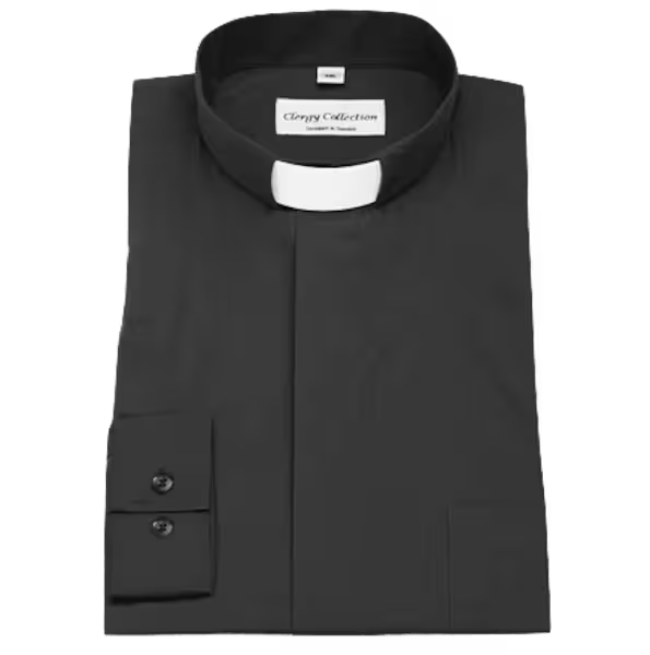 Product Image for Prästskjorta - herr,  mörkgrå(s)