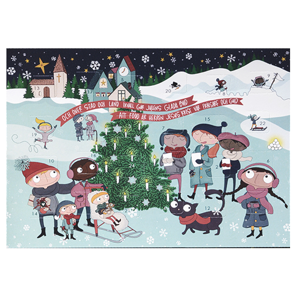Product Image for Adventskalender - och över stad och land i kväll