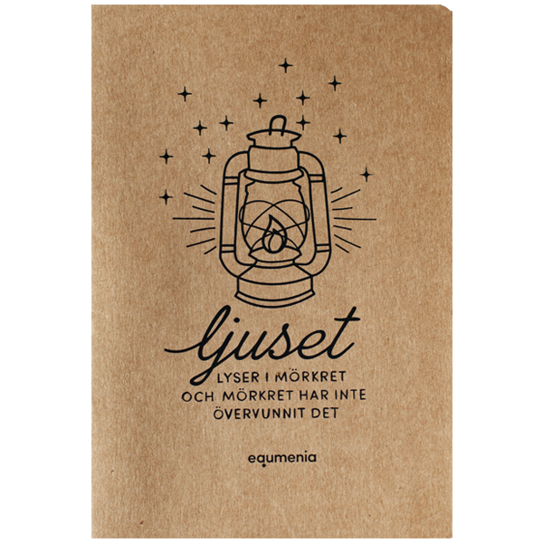 Product Image for Anteckningsbok - ljuset lyser i mörkret - equmenia