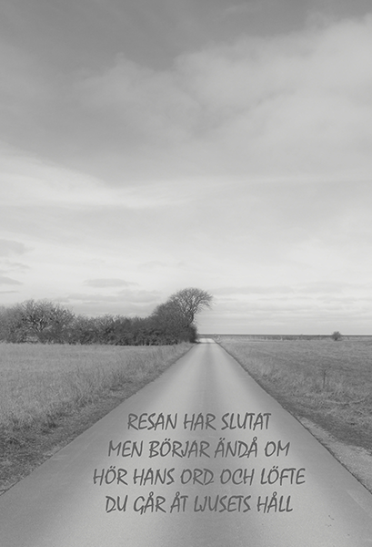 Product Image for Poster - resan har slutat