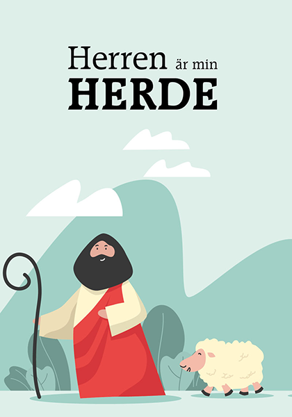 Product Image for Vykort - herren är min herde