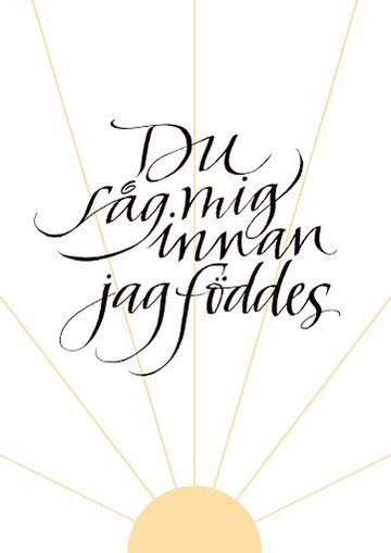 Product Image for 00527779 - dopbevis - kalligrafi