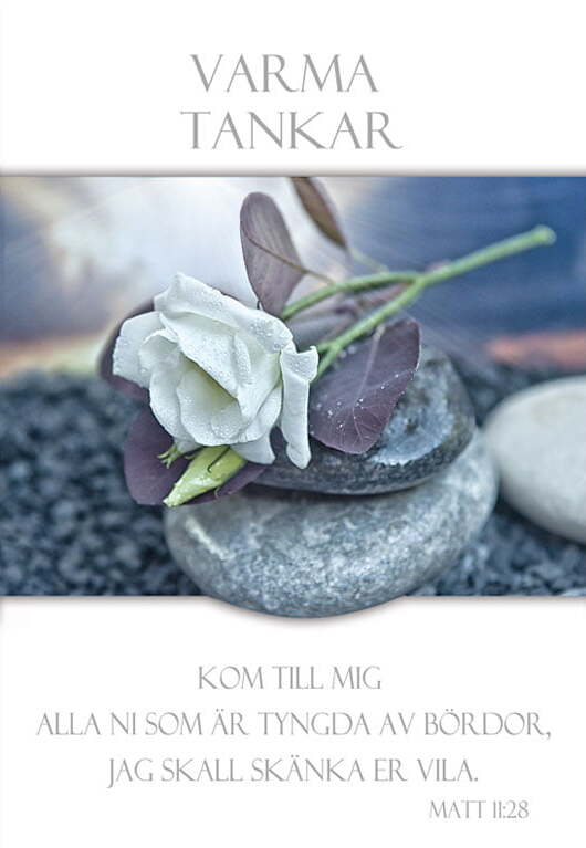 Product Image for Kort - varma tankar - kom till mig-dubbelt