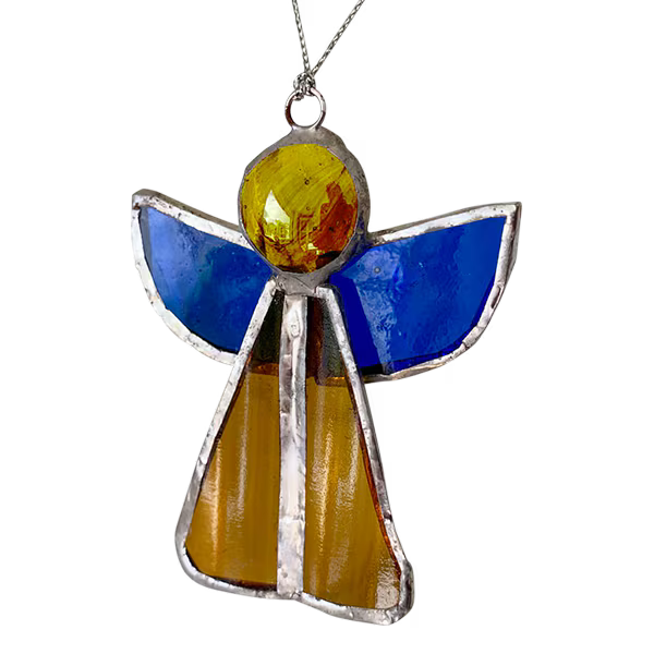 Product Image for Glasängel - orange - fairtrade