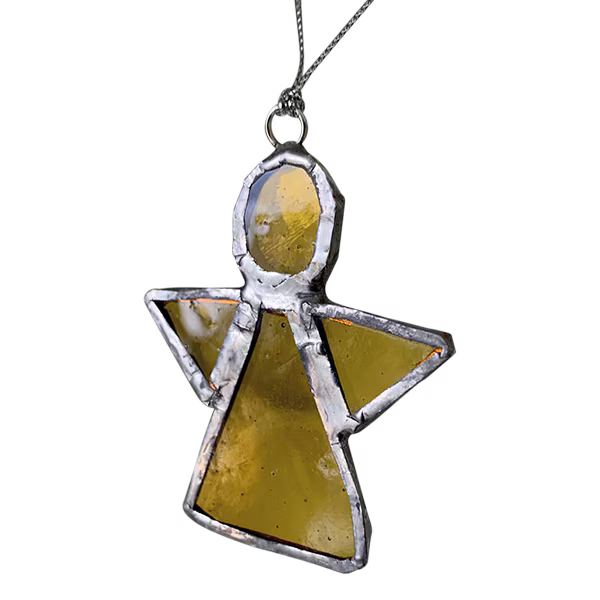 Product Image for Glasängel - gul - fairtrade