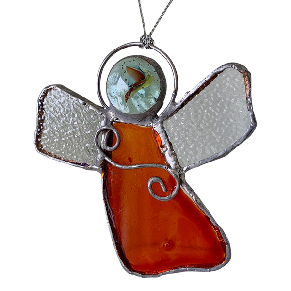 Product Image for Glasängel - röd - fairtrade