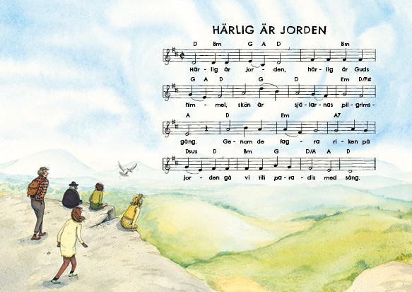 Product Image for Vykort: härlig är jorden 10-pack