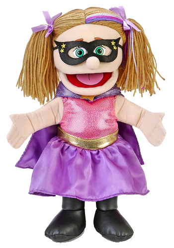 Product Image for Handdocka - superhjälte - flicka - 40 cm