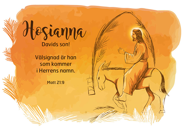 Product Image for Vykort - palmsöndag