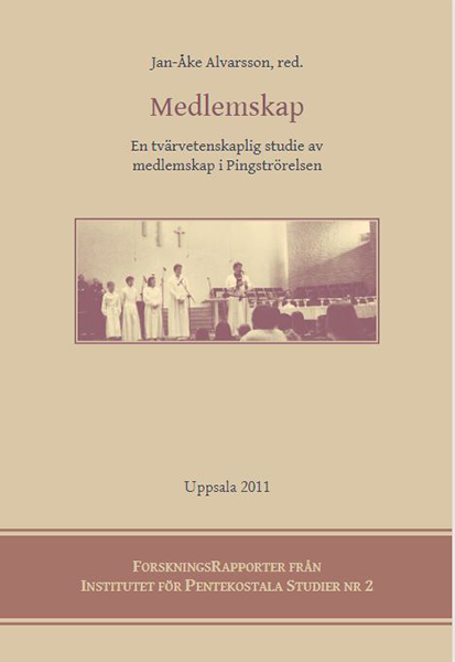 Product Image for Medlemskap - en tvärvetenskaplig studie av medlemskap i pingströrelsen
