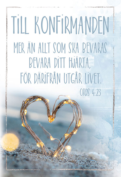 Product Image for Dubbelt kort – konfirmation - mer än allt