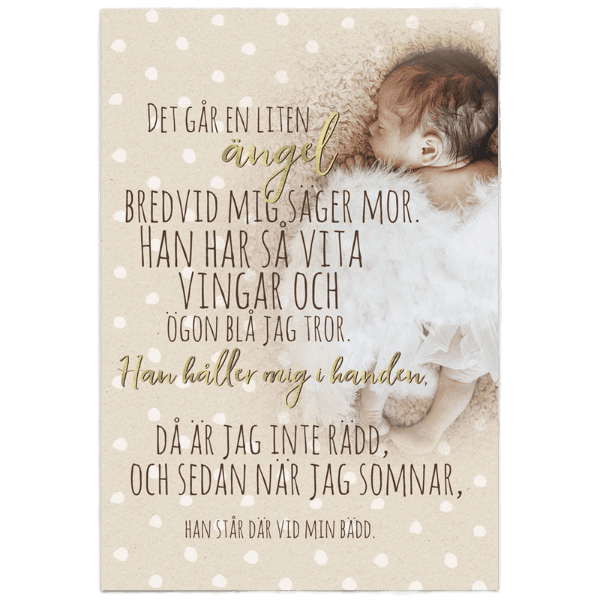 Product Image for Dubbelt kort - det går en liten ängel