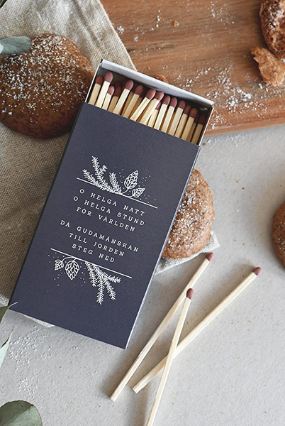 Product Image for Tändsticksask stor - o helga natt