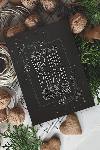 Product Image for Vykort - ängeln sade till dem: var inte rädda