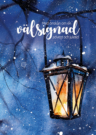 Product Image for Julkort - lykta