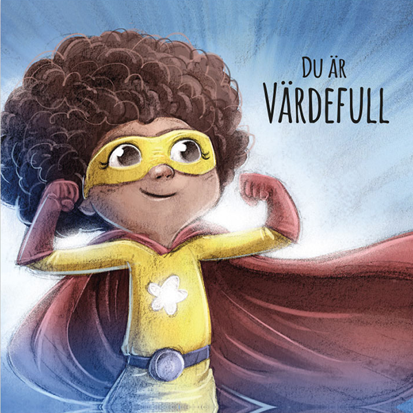 Product Image for Magnet - du är värdefull - superhjälte