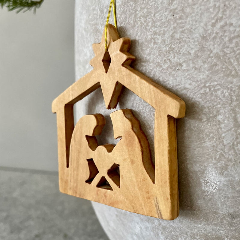 Product Image for Hängprydnad - julkrubba - fairtrade