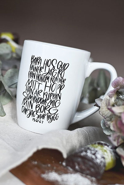 Product Image for Mugg - bara hos Gud - vit