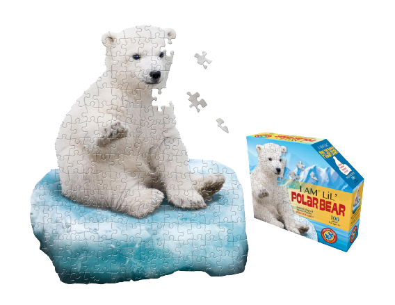 Product Image for Pussel - I am   lil' polarbear - 100 bitar