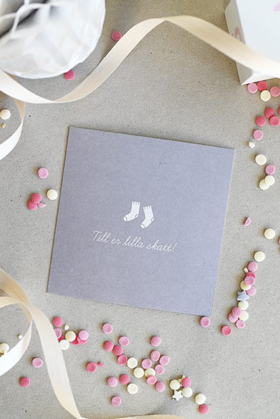 Product Image for Kort - till er lilla skatt - kvadratiskt