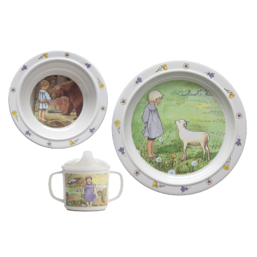 Product Image for Elsa beskow visor,  barnservis,  3 delar