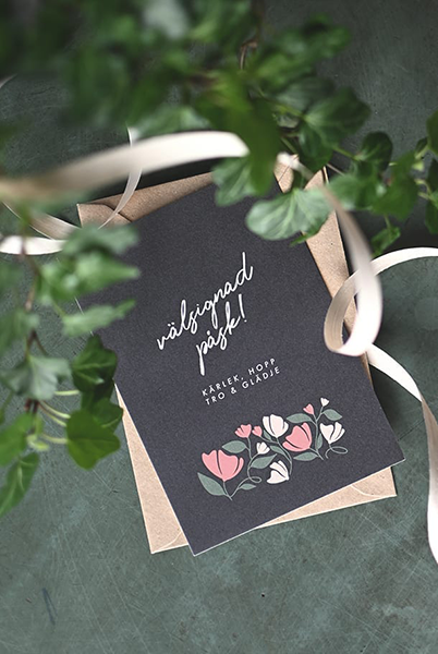 Product Image for Vykort med kuvert - välsignad påsk