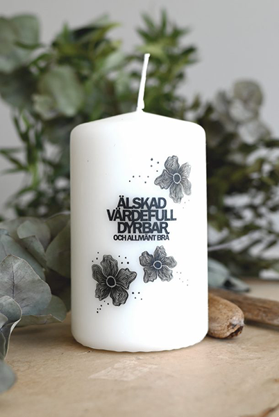 Product Image for Kubbljus - älskad,  värdefull,  dyrbar