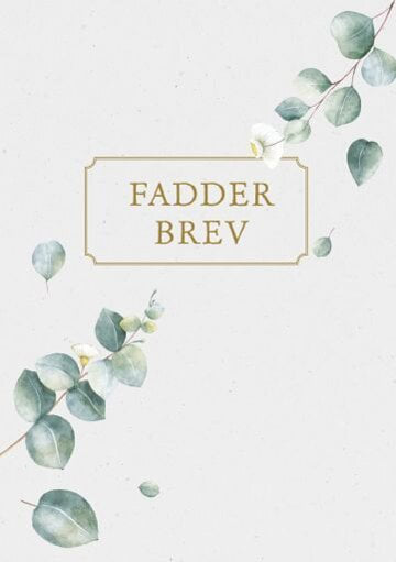 Product Image for Fadderbrev: bladverk - 25-pack