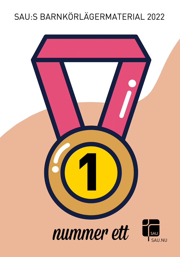 Product Image for Sau:s barnkörlägermaterial 2022 - nummer ett - noter