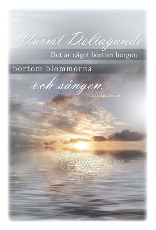 Product Image for Kort - varmt deltagande det är något bortom bergen