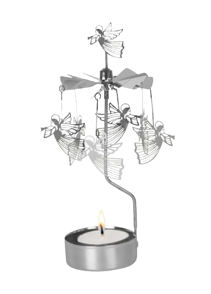 Product Image for Änglaspel - flygande ängel - silverfärgad