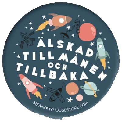 Product Image for Knapp - älskad till månen och tillbaka