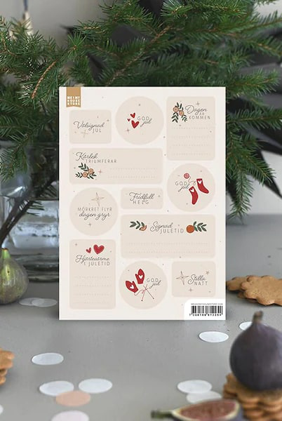 Product Image for Etikettark - välsignad jul