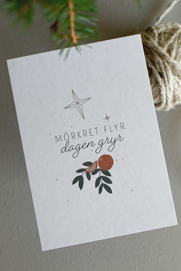 Product Image for Vykort - mörkret flyr,  dagen gryr