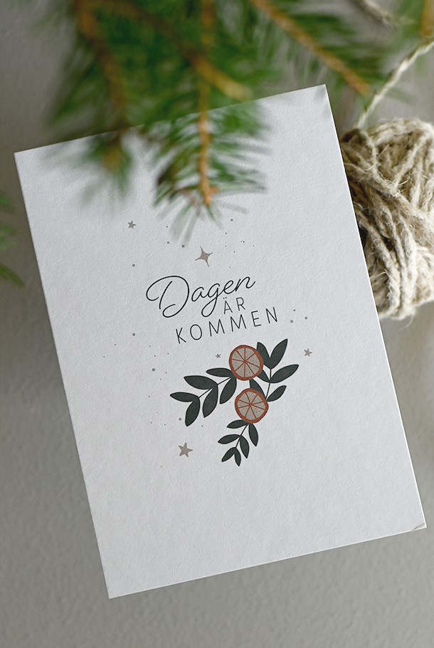 Product Image for Vykort - dagen är kommen