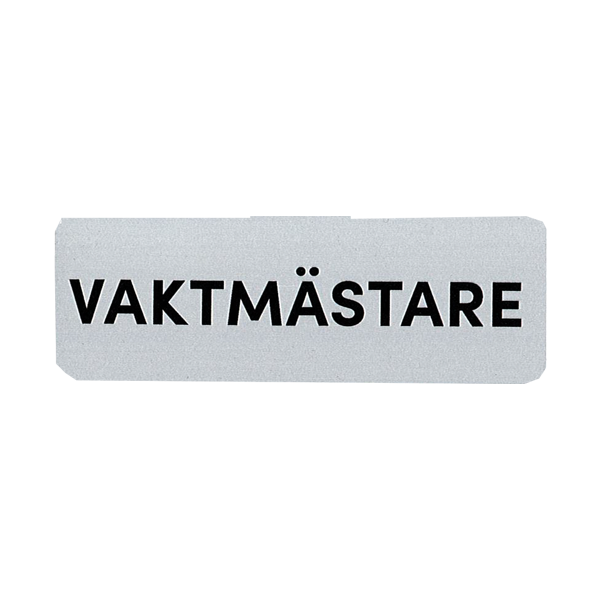 Product Image for Namnskylt - vaktmästare