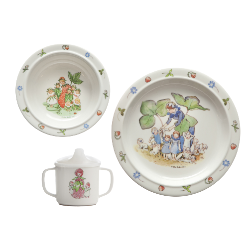 Product Image for Elsa beskow,  blomsterbarn,  barnservis,  3 delar