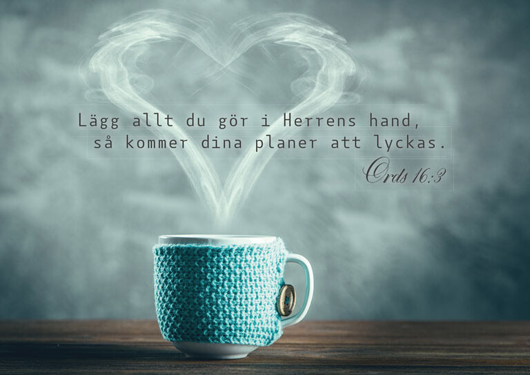 Product Image for Vykort - lägg allt du gör i herrens hand