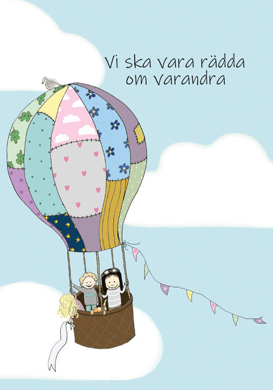 Product Image for Vykort - vi ska vara rädda om varandra