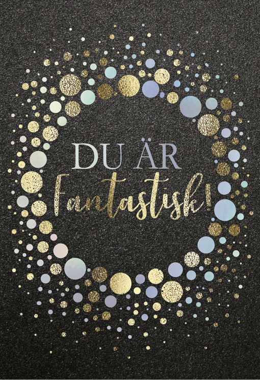 Product Image for Dubbelt kort – du är fantastisk