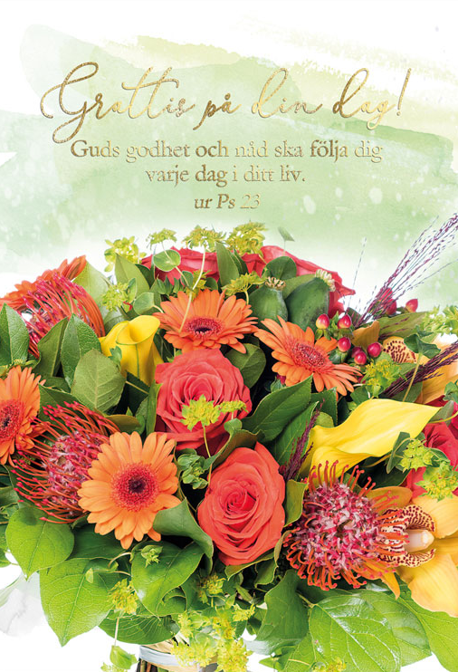 Product Image for Dubbelt kort – grattis pådin dag!