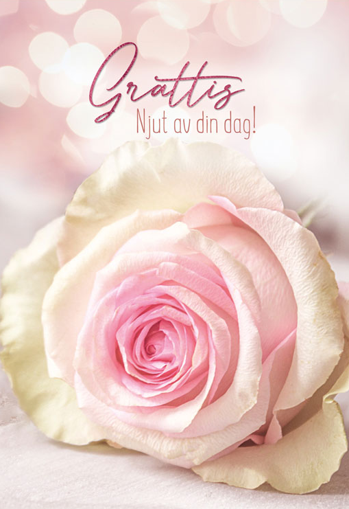 Product Image for Dubbelt kort – grattis - njut av din dag!
