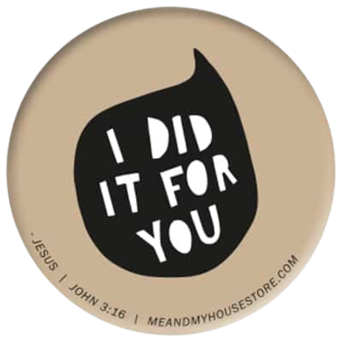 Product Image for Knapp - i did it for you - beige